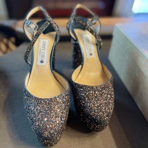 Jimmy Choo Glitter Heel